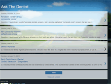 Tablet Screenshot of mymaldendentist.blogspot.com