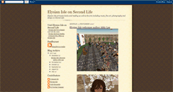 Desktop Screenshot of elysianisleonsecondlife.blogspot.com