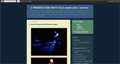 Desktop Screenshot of 2perdidos.blogspot.com