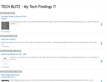 Tablet Screenshot of mytechfindings.blogspot.com