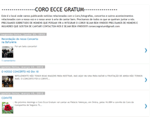 Tablet Screenshot of coroeccegratum.blogspot.com