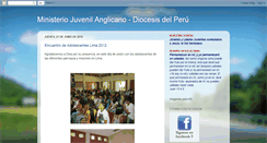 Desktop Screenshot of jovenes-anglicanos-peru.blogspot.com