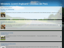 Tablet Screenshot of jovenes-anglicanos-peru.blogspot.com