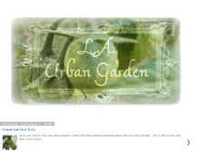 Tablet Screenshot of la-urban-garden.blogspot.com