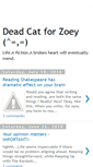 Mobile Screenshot of dead-cat-for-zoey.blogspot.com