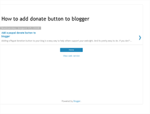 Tablet Screenshot of how-to-add-donate-button-blogger.blogspot.com