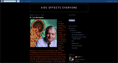 Desktop Screenshot of aidseffectseveryone.blogspot.com