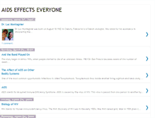 Tablet Screenshot of aidseffectseveryone.blogspot.com