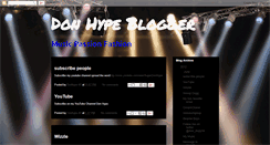 Desktop Screenshot of donhype.blogspot.com