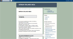 Desktop Screenshot of portafoliogermanmesa.blogspot.com