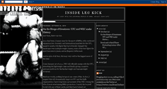 Desktop Screenshot of insidelegkick.blogspot.com