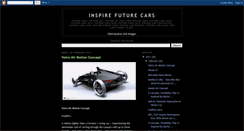 Desktop Screenshot of inspire-futurecars.blogspot.com
