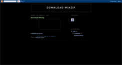 Desktop Screenshot of download-winzip.blogspot.com