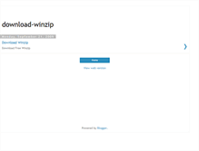 Tablet Screenshot of download-winzip.blogspot.com