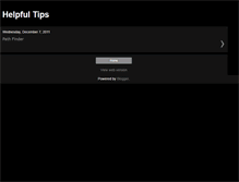 Tablet Screenshot of helpful-tips.blogspot.com