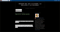 Desktop Screenshot of imagendeldiararobellezaylocura.blogspot.com