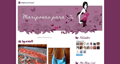 Desktop Screenshot of mariposasparati.blogspot.com
