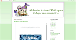 Desktop Screenshot of cuartogrado-esbalugano.blogspot.com