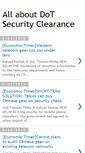 Mobile Screenshot of dotsecurityclearance.blogspot.com