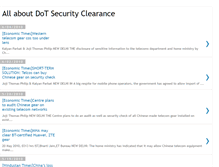 Tablet Screenshot of dotsecurityclearance.blogspot.com