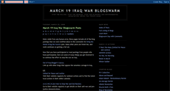 Desktop Screenshot of march19-blogswarm.blogspot.com