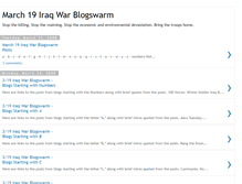 Tablet Screenshot of march19-blogswarm.blogspot.com