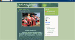 Desktop Screenshot of mellecphilippinefestivals.blogspot.com