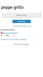 Mobile Screenshot of beppegrilloblog.blogspot.com