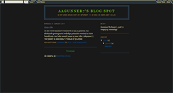 Desktop Screenshot of aagunner7.blogspot.com