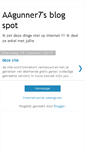 Mobile Screenshot of aagunner7.blogspot.com