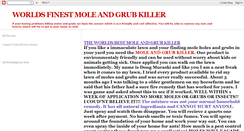 Desktop Screenshot of molegrubkiller.blogspot.com