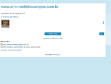 Tablet Screenshot of amomartinhocampos.blogspot.com
