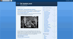 Desktop Screenshot of delaatstepost.blogspot.com
