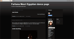 Desktop Screenshot of egyptiandancer.blogspot.com