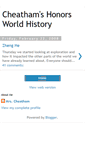 Mobile Screenshot of cheathamsworldhistory.blogspot.com