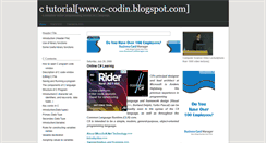 Desktop Screenshot of c-codin.blogspot.com