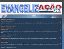 Tablet Screenshot of evangelizacaoceara.blogspot.com