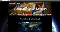 Desktop Screenshot of penpallingandlettersads.blogspot.com