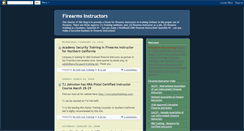 Desktop Screenshot of firearmsinstructors.blogspot.com