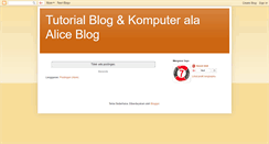 Desktop Screenshot of alicenyong.blogspot.com