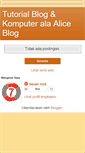 Mobile Screenshot of alicenyong.blogspot.com