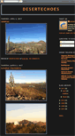 Mobile Screenshot of desertechoes.blogspot.com
