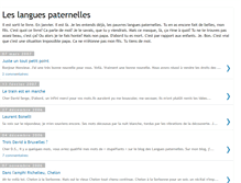 Tablet Screenshot of languespatnelles.blogspot.com