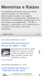 Mobile Screenshot of memoriaseraizes.blogspot.com