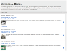 Tablet Screenshot of memoriaseraizes.blogspot.com