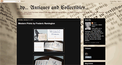 Desktop Screenshot of dp-antiques-collectibles.blogspot.com