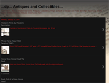 Tablet Screenshot of dp-antiques-collectibles.blogspot.com