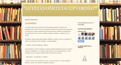 Desktop Screenshot of elestandartedelaverdad.blogspot.com