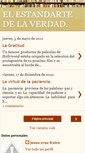 Mobile Screenshot of elestandartedelaverdad.blogspot.com
