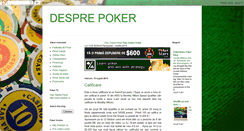 Desktop Screenshot of despre-poker.blogspot.com